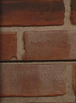 Red Brick Textured Slatwall