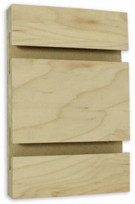 Maple Veneer Slatwall